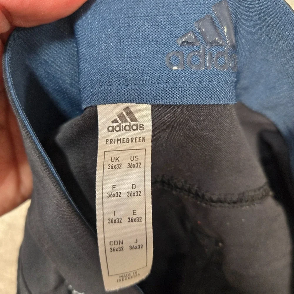 Adidas Go-To 5 Pocket Pants Mens 36x32 Black Tapered Golf lightweight stretch - Picture 4 of 10